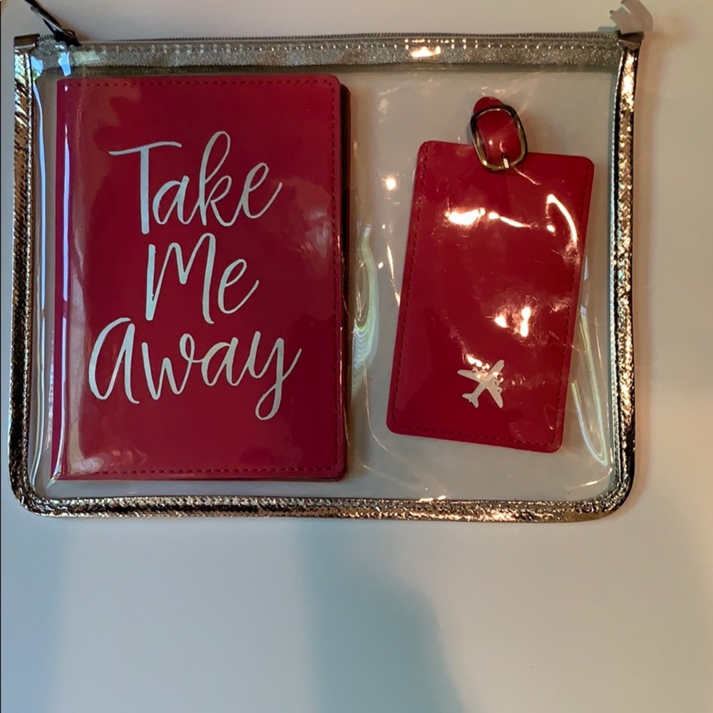 Luggage Tag and Passport Set NWT